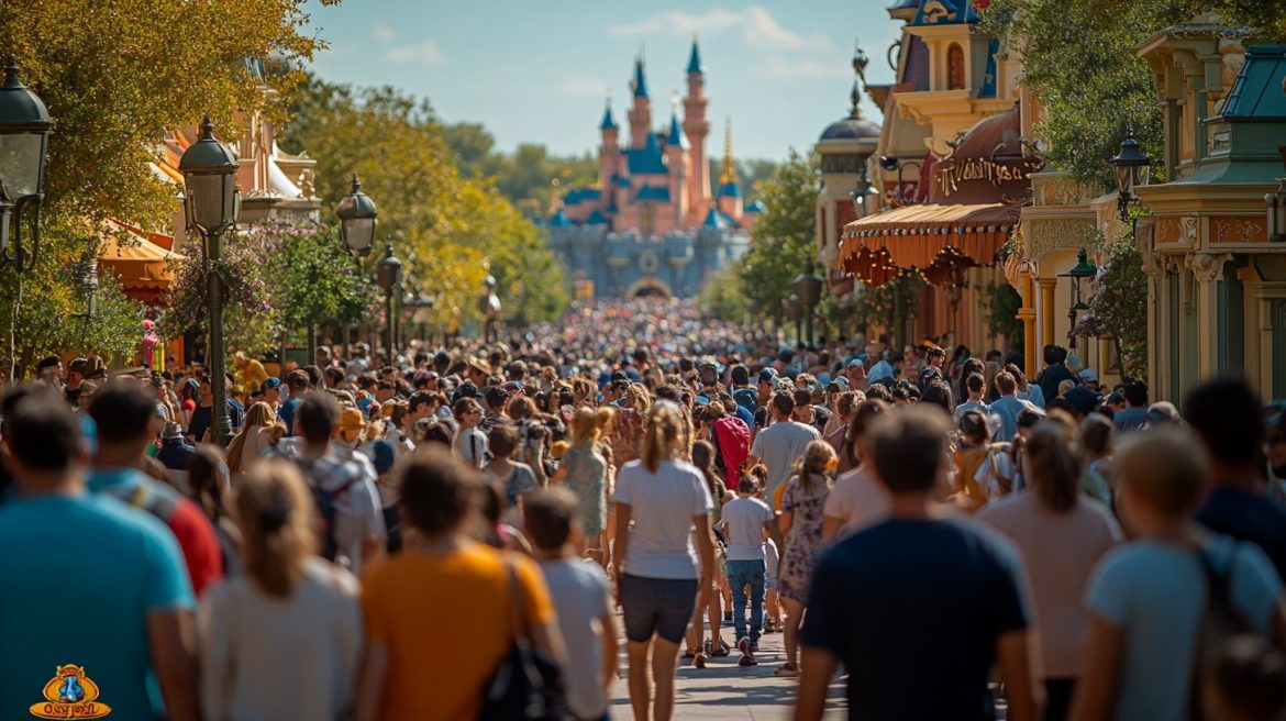 Combien de personnes visitent Disneyland Paris chaque jour ?