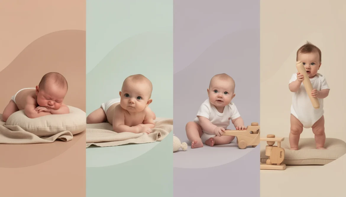 Développement de bébé mois par mois